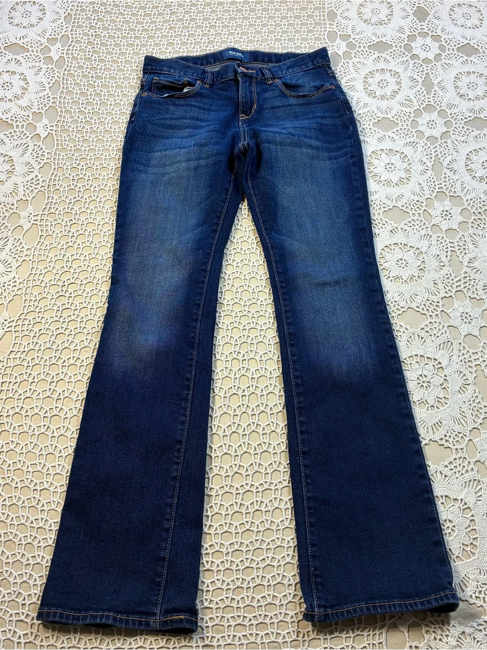 Old Navy Girl’s 12 Regular Indigo Flare Jeans Bootcut